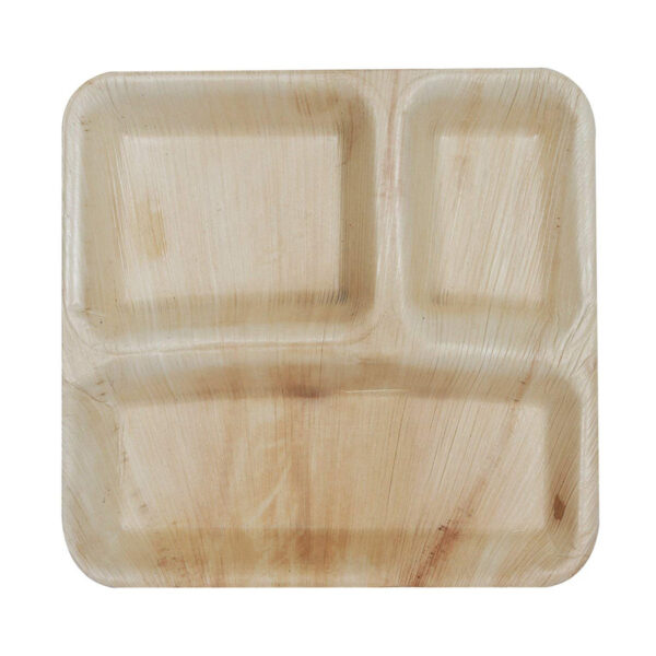 3 cp 10” inch square plates